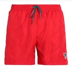 Men's Paul Smith Red Swim Shorts Size M Great Condition
